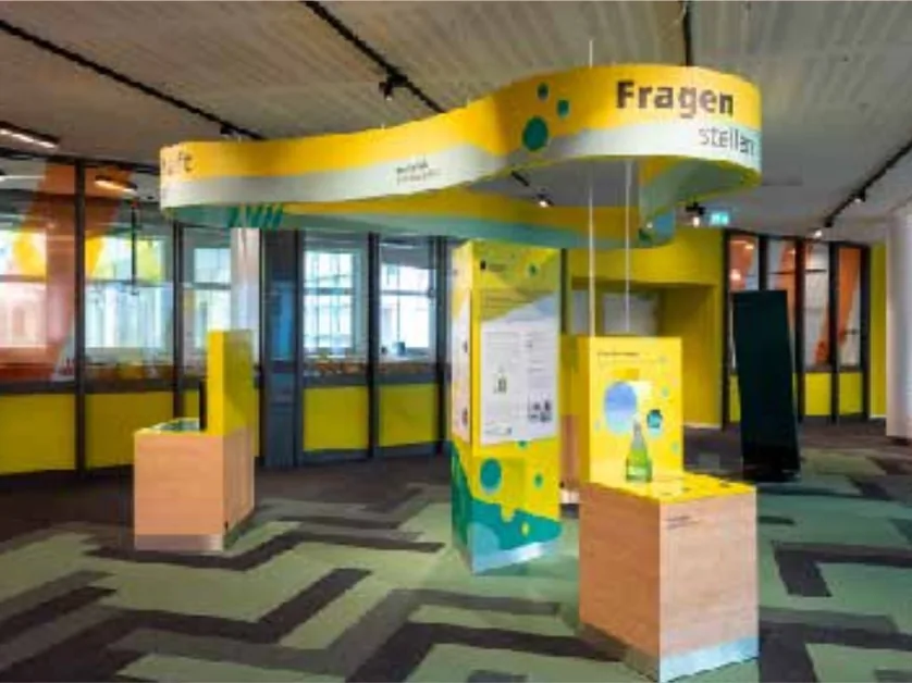 teutolab-Mitmach-Stationen von ping in der WissensWerkStadt Bielefeld