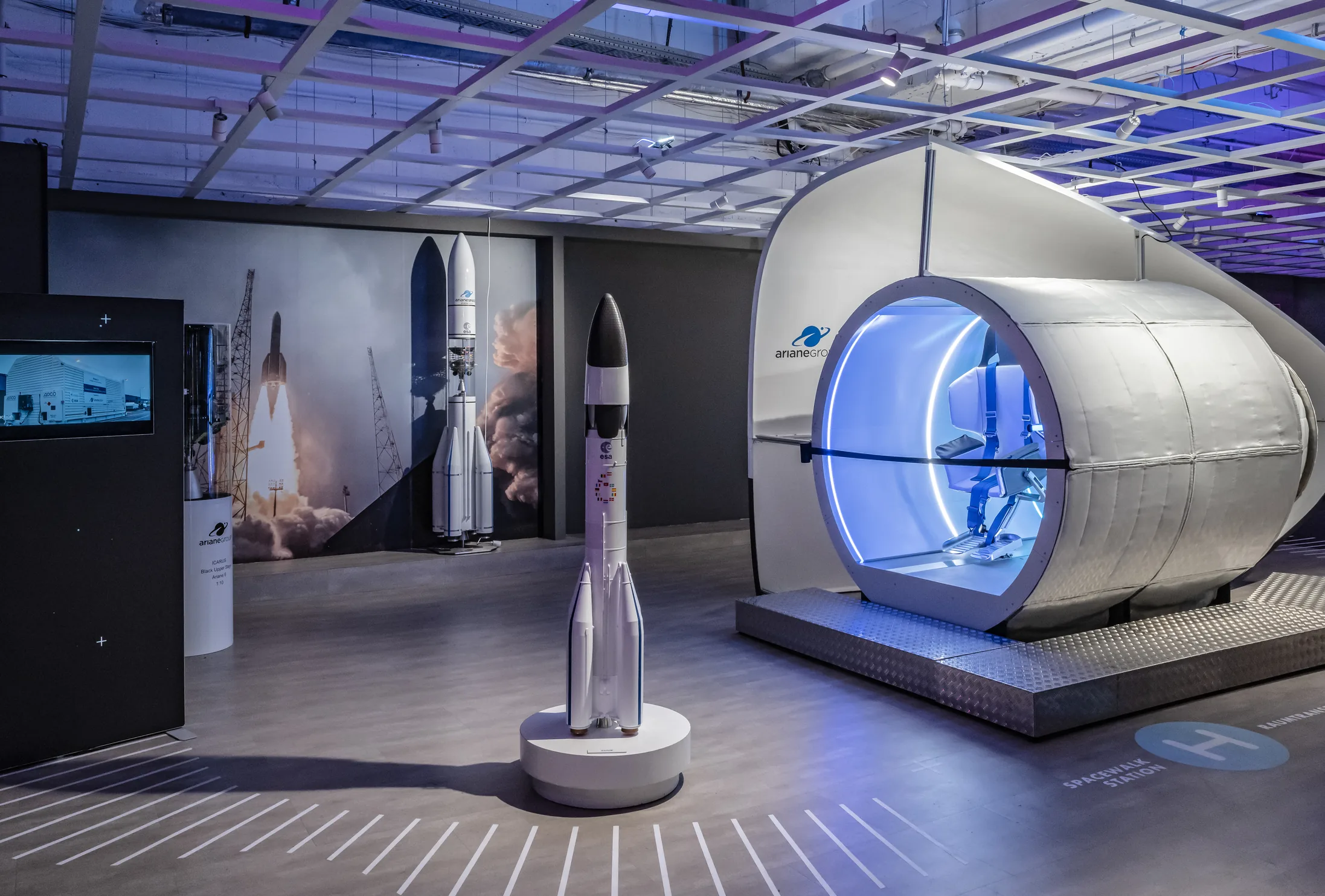 SpaceHub Bremen – Impression aus der Erlebniswelt (3)
