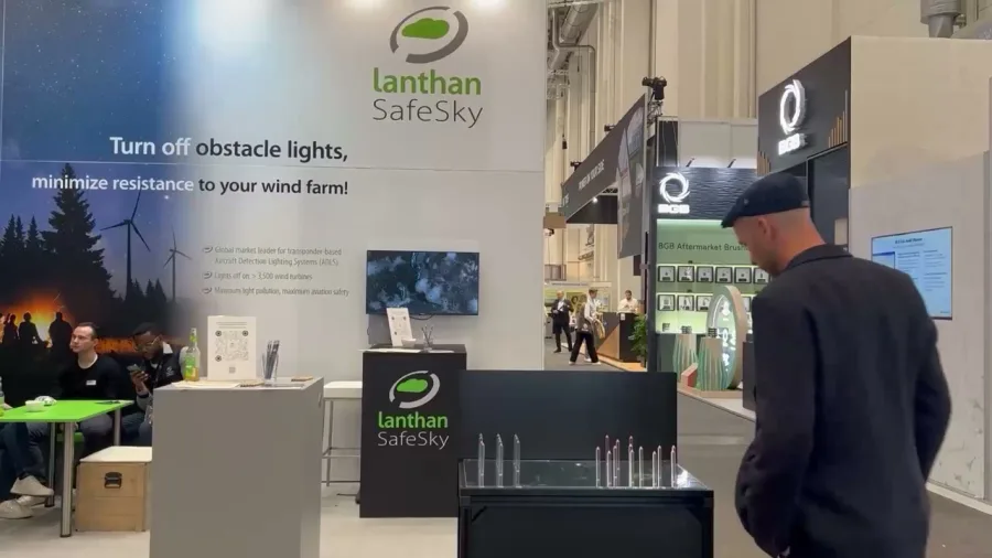 Light table exhibit for Lanthan Safe Sky